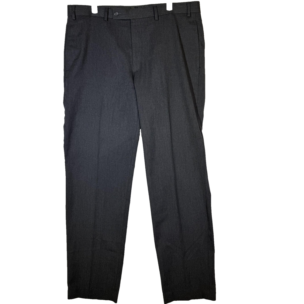 Lauren Ralph Lauren Dress Pants Mens 36x32 Gray Flat Front Straight Leg Career